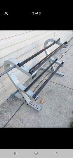 2 TIER DUMBBELL RACK 