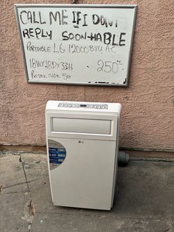 LG 12000 BTU Portable Air Conditioner