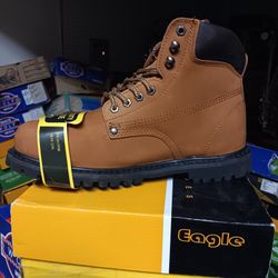 Steel Toe Work Boots//Botas de Trabajo Con Casquillo 