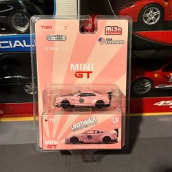 Mini GT LB Works Nissan GT-R Pink Pig #76