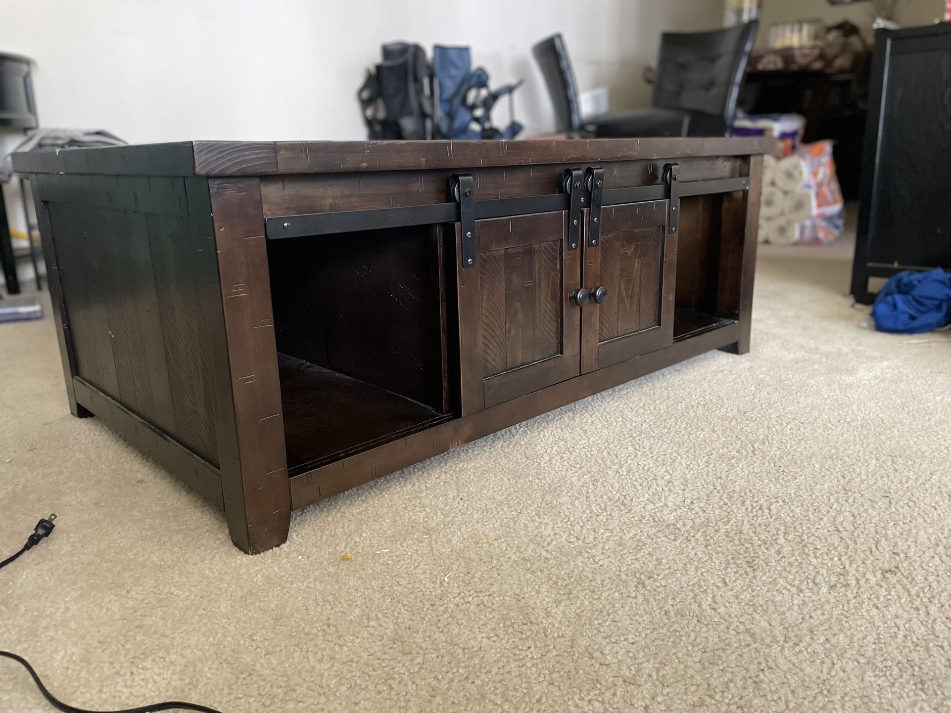 Coffee Table- Builtin Storage