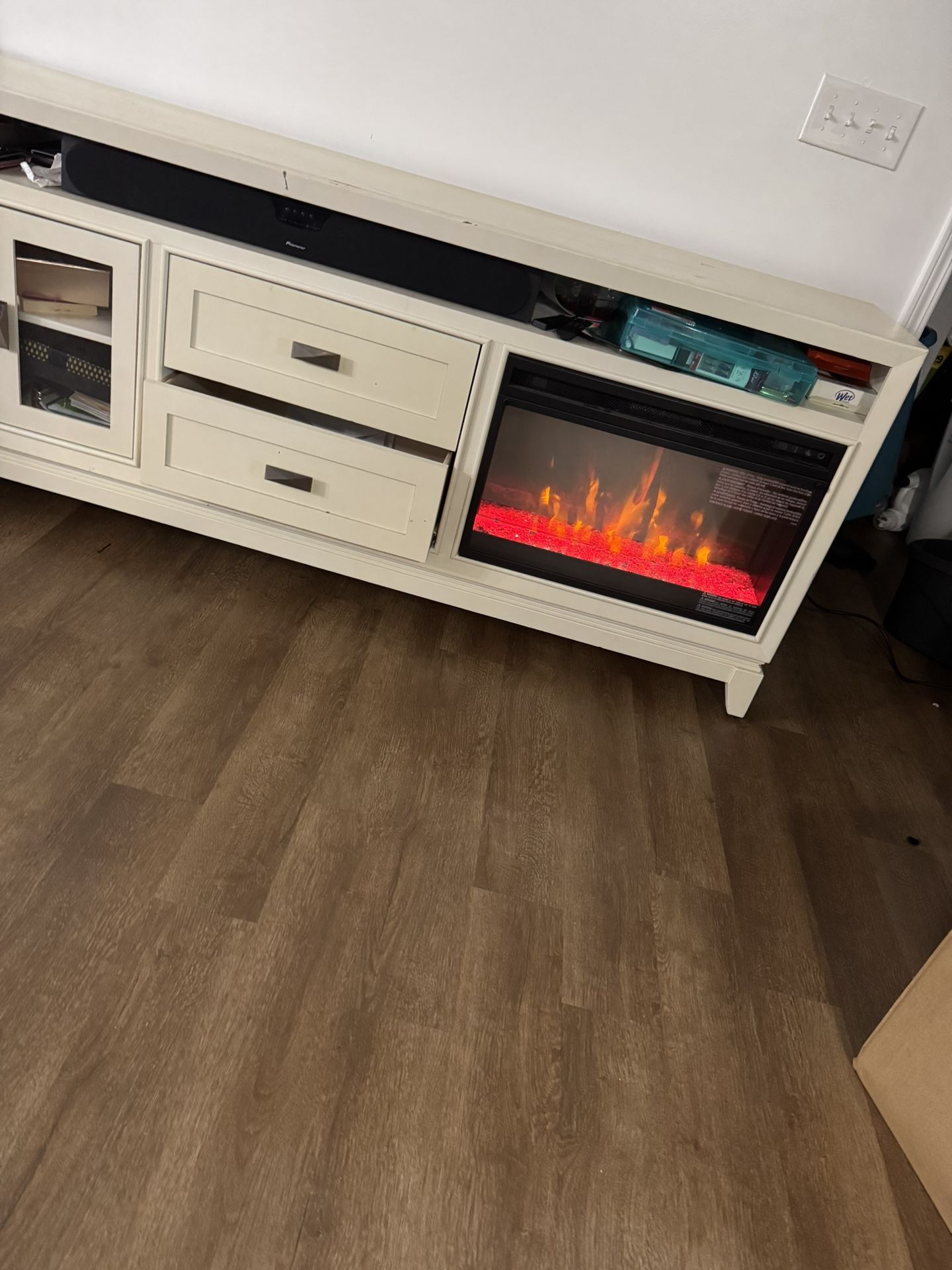 Off White Console Tv Stand
