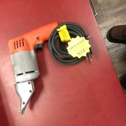 1003 Milwaukee 6850 Corded 120v 4.0amp 18ga Metal Shears 528315