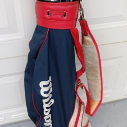 Wilson Golf Bag with  Golf Clubs 