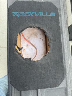 Rockville 8” Shallow Subwoofer Box – Low Profile –
