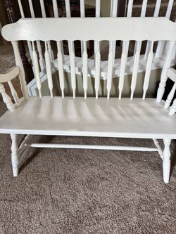 Beach wooden white
