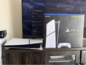 PlayStation 5 Slim 1tb with Case - $450