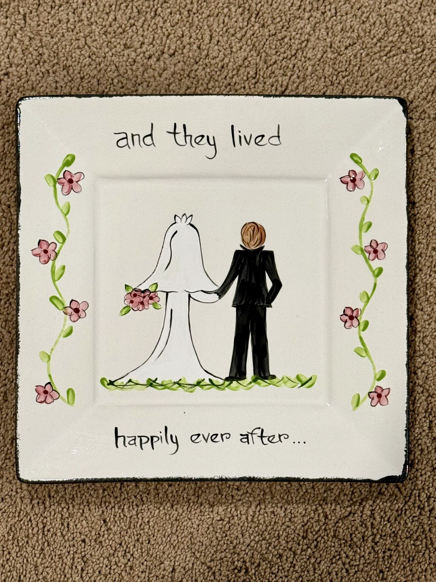 Plate for Newlywed
