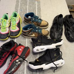 Boys Size 7 Sneaker Bundle – 5 Pairs in Great Condition!