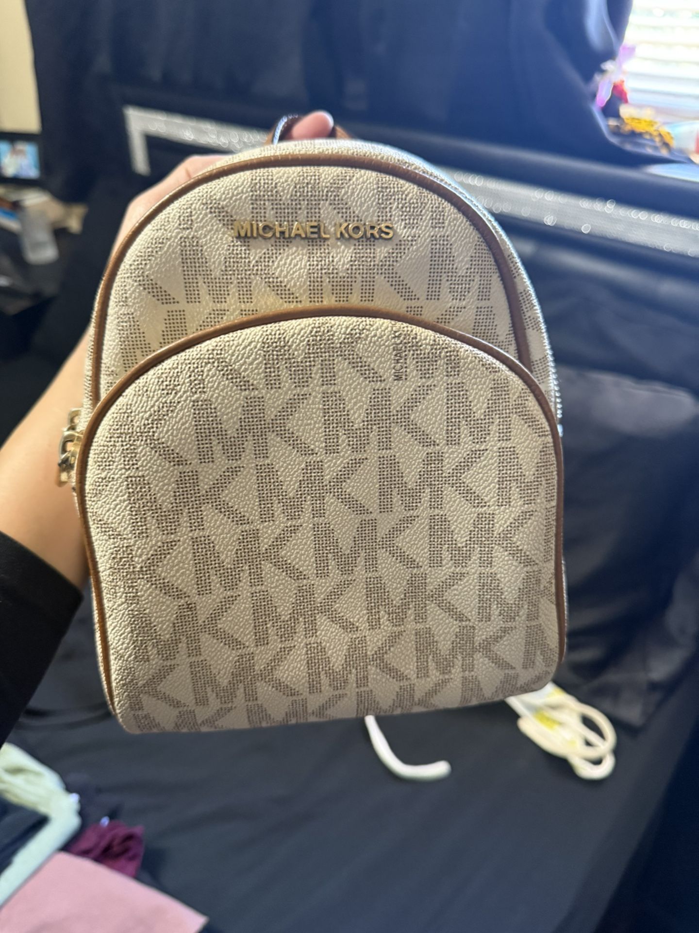 Michael Kors Mini Backpack With Adjustable Straps