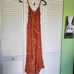 Floral High Low Dress