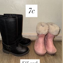 Toddler Boots Size 7c
