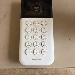 Simplisafe Keypad Used 