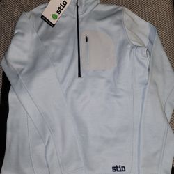 Stio Women's Gannett Peak Fleece 1/4 Zip Sweater Size Large