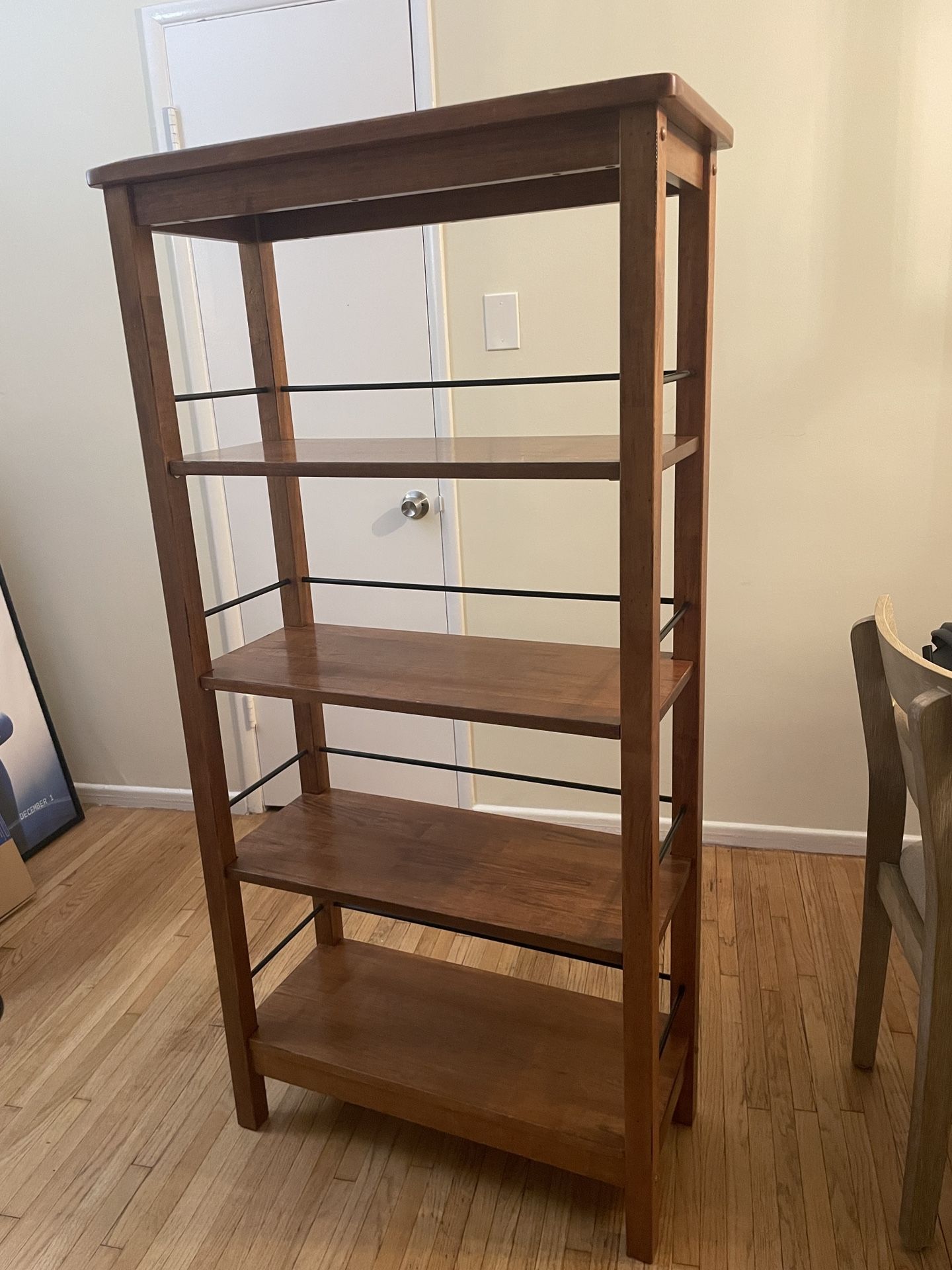 Wooden Ladder Shelf