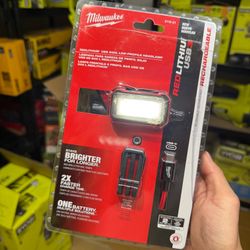 Milwaukee 600 Lumens LED REDLITHIUM USB Low-Profile Hard Hat Headlamp