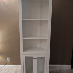 Corner Cabinet Bookshelf 