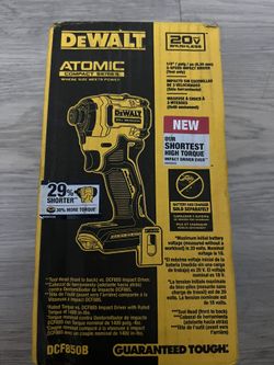 DEWALT ATOMIC 20V MAX Cordless Brushless Compact 1/4 in. Impact Driver (Tool Only