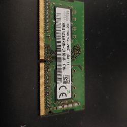8GB Laptop Ram 2400 Mt/s