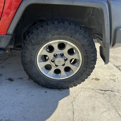 toyota fj rims and tires