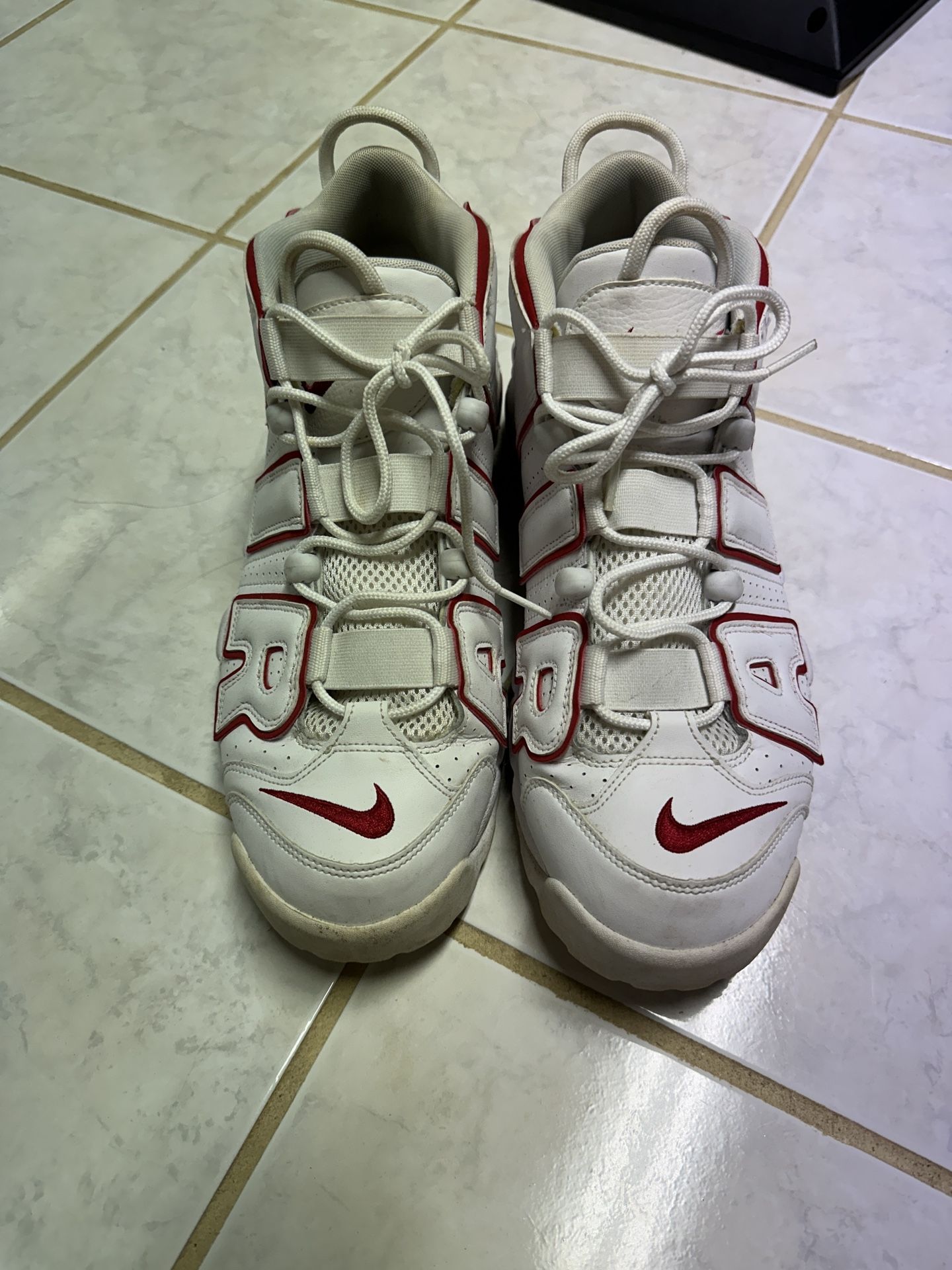 Nike Air More Umptempo High Top Shoes, Size 11.5 Men’s