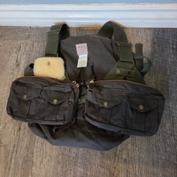 90s vintage Filson Fly Fishing Vest with Backpack style 1(contact info removed)73