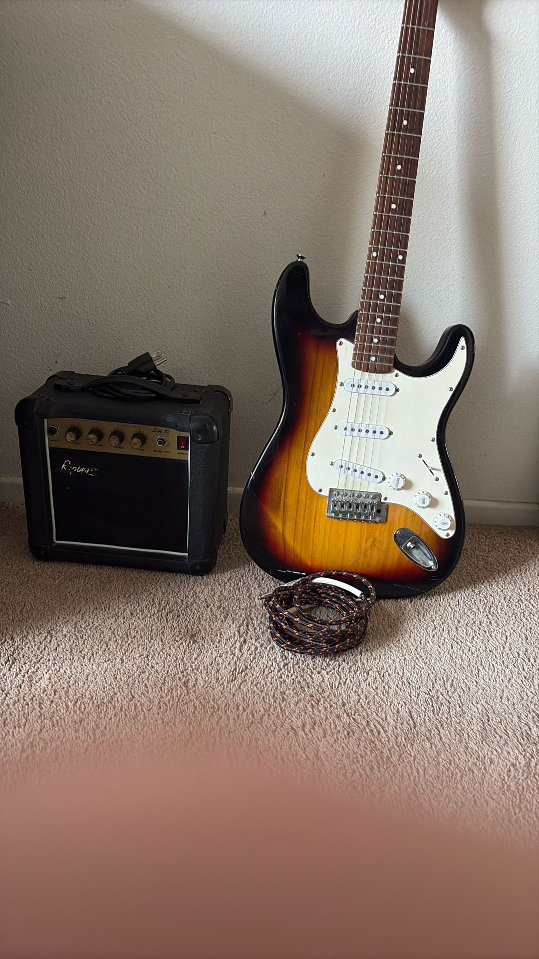 Guitar and Amplifier
