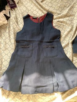 Girls uniform dress