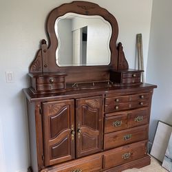 Antique Vanity Dresser  