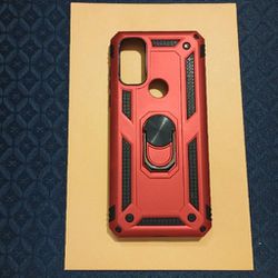 Motorola Moto G Pure 2021 Cell Phone Case: Red