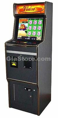 Sweepstakes upright machines Bill validator printers touch screen