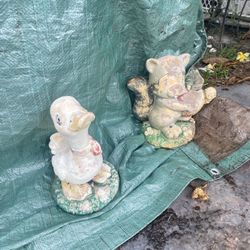 Ceramic yard decorations