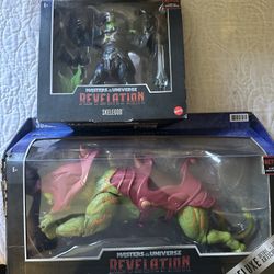 Mattel Skelegod And Battle Cat 