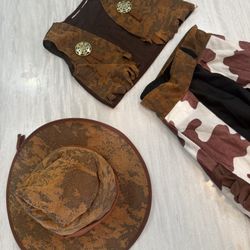 Kids Cowboy Costume – Size 4T 🤠