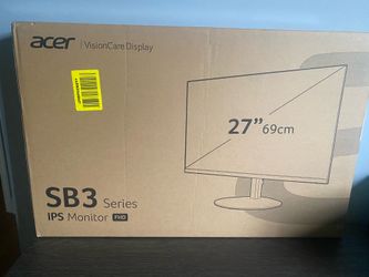 ACER SB3 Series 27” Brand New