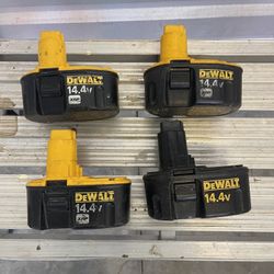 Dewalt 14.4V Batteries 