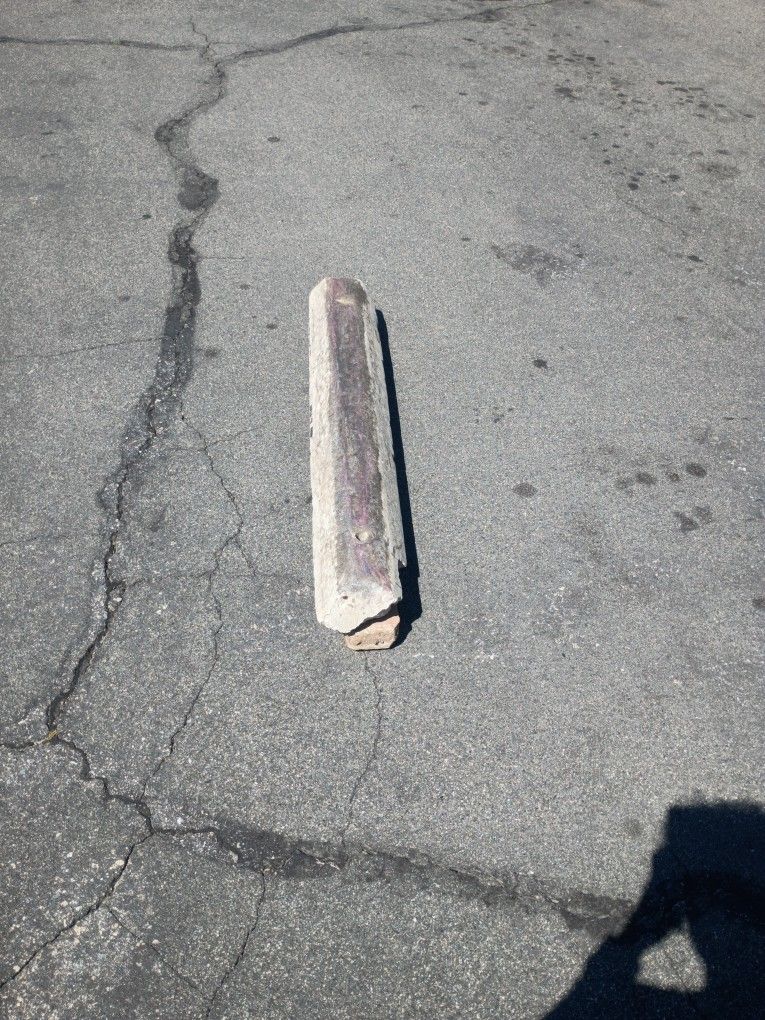Waxed Parking Brick For Skating
