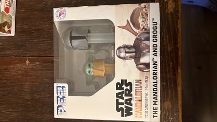 Star Wars Mandalorian and Grogu Pez