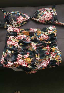 High waist 👙 bikini three different prints