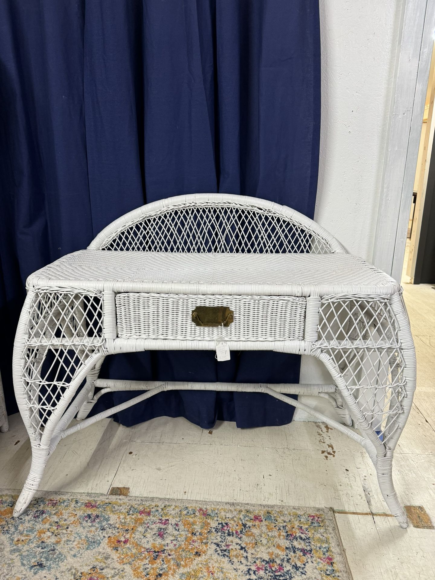 Victorian Wicker Desk