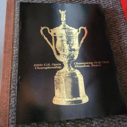 Vintage 1969 US Open Program Champions Golf Club