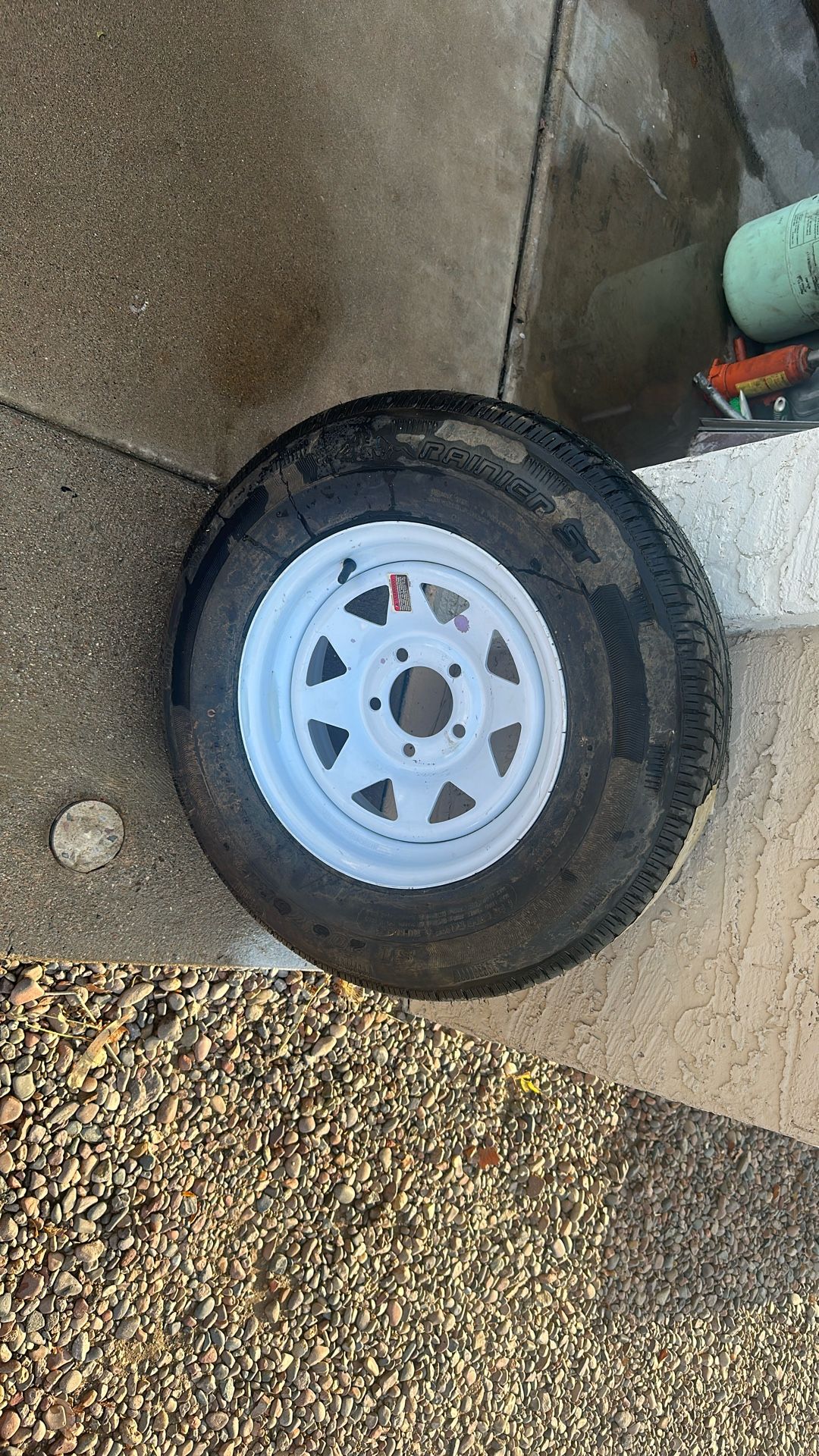Never Used Rv Trailer Rim And Tire