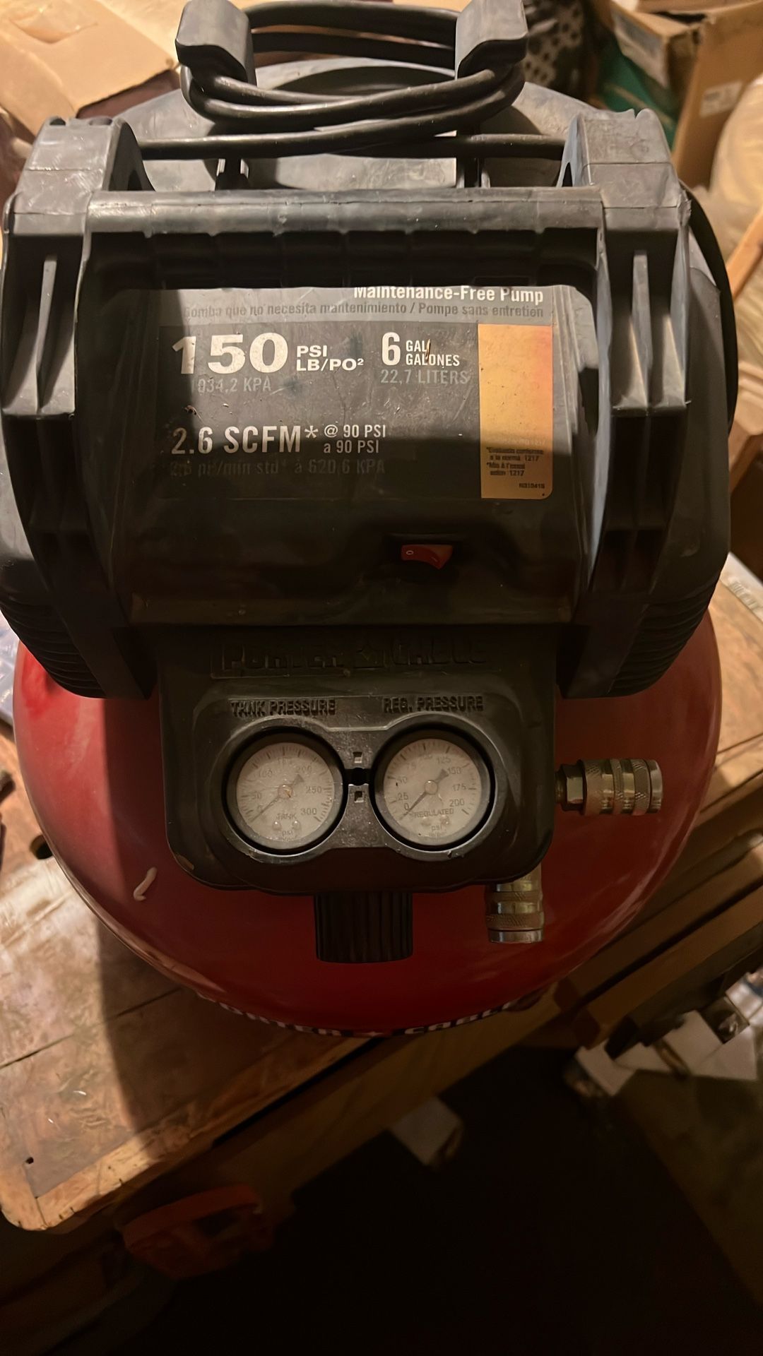 Porter Cable Air Compressor