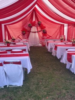 TENTS DECORAT CARPAS DECORADAS
