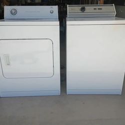 Whirlpool washer and dryer 
