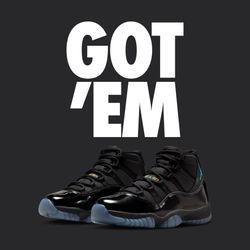 Jordan 11 Retro Gamma Blue Size 12
