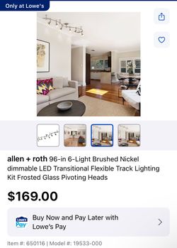 6-Head Flexible LED Track Light