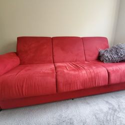 Red Sleeper Couch