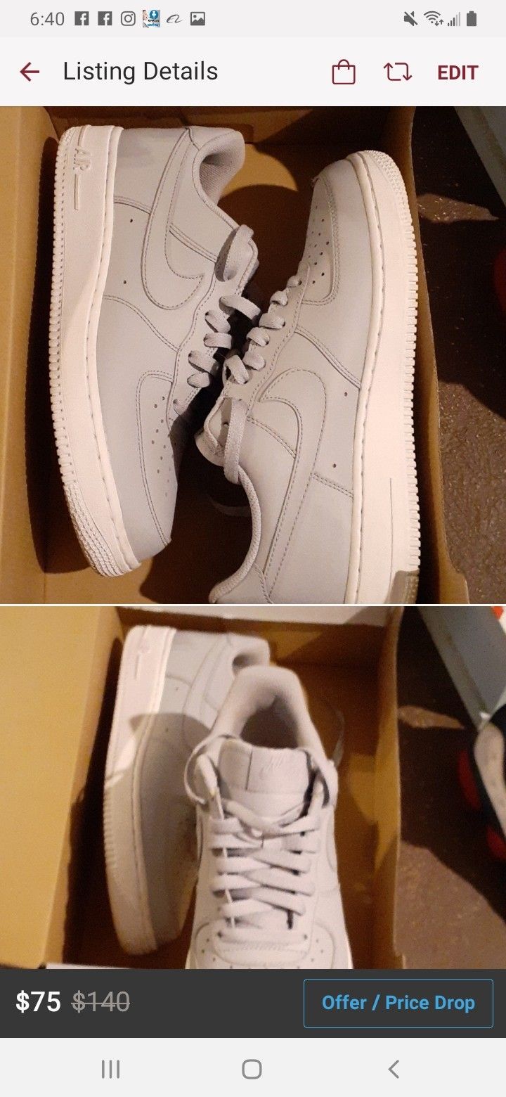 Grey wolf Nike AF1