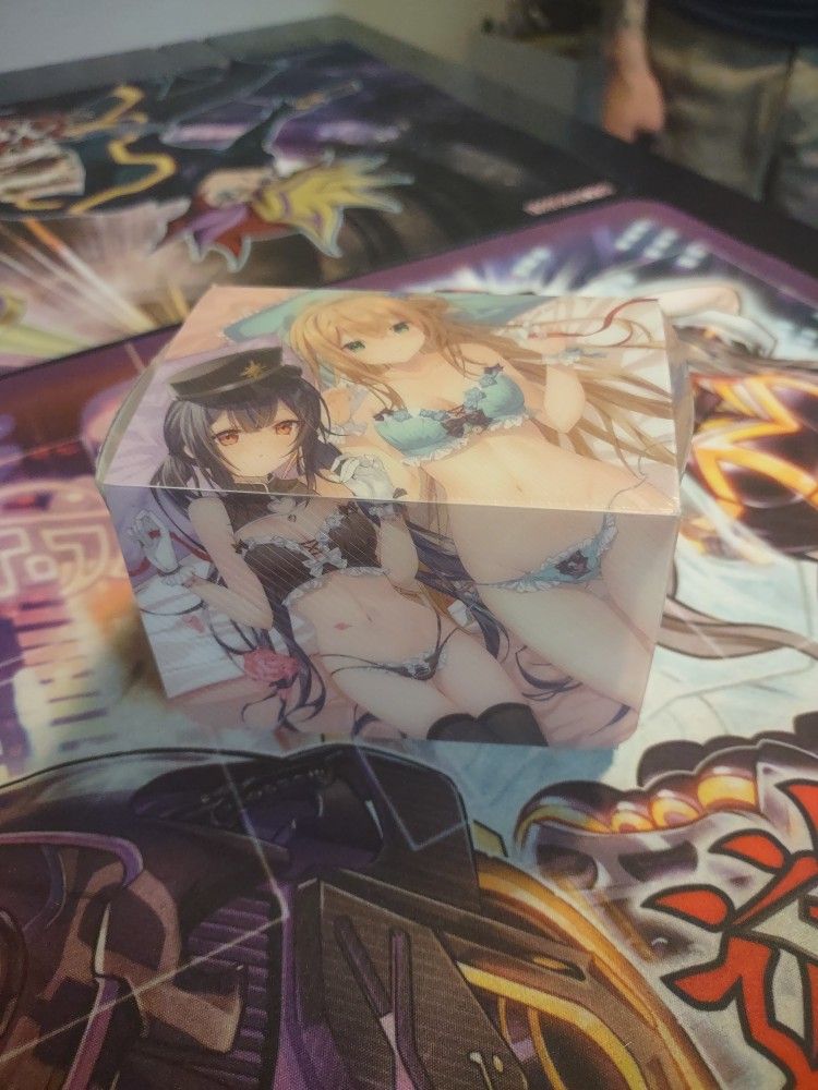Exclusive Yu-Gi-Oh Waifu Deck Box For Trading Cards